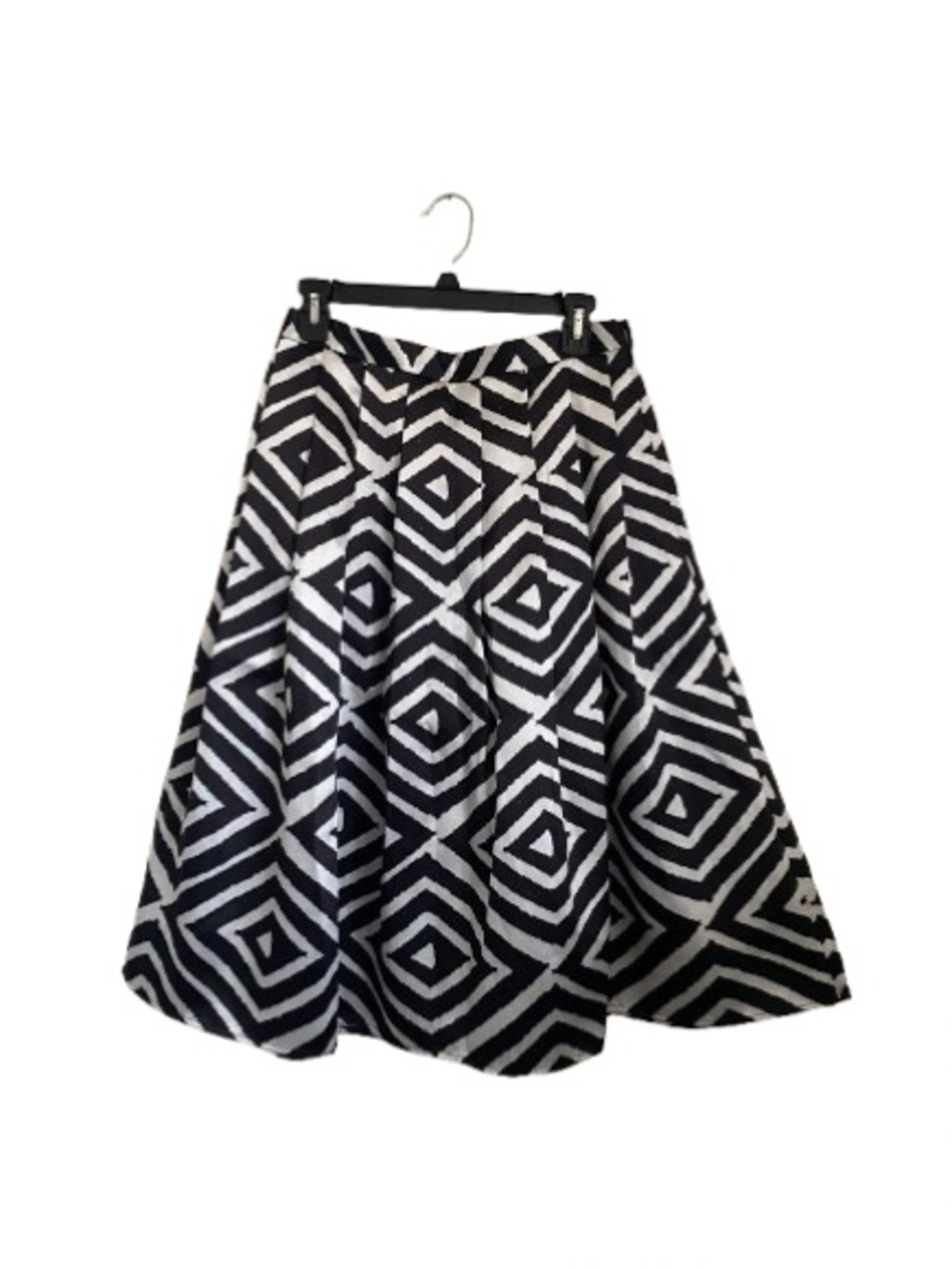 Jealous Tomato | Minimalist Geometric High-Waist Circle Skirt - Size M